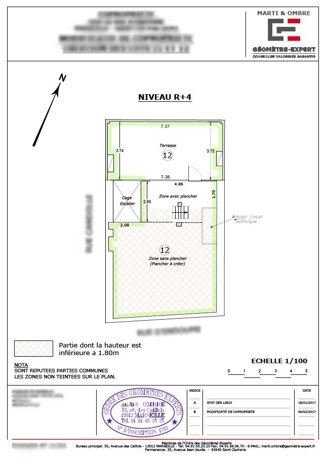 Exemple 2 de modification de copropriété