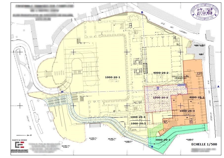 Plan modificatif de division en volume