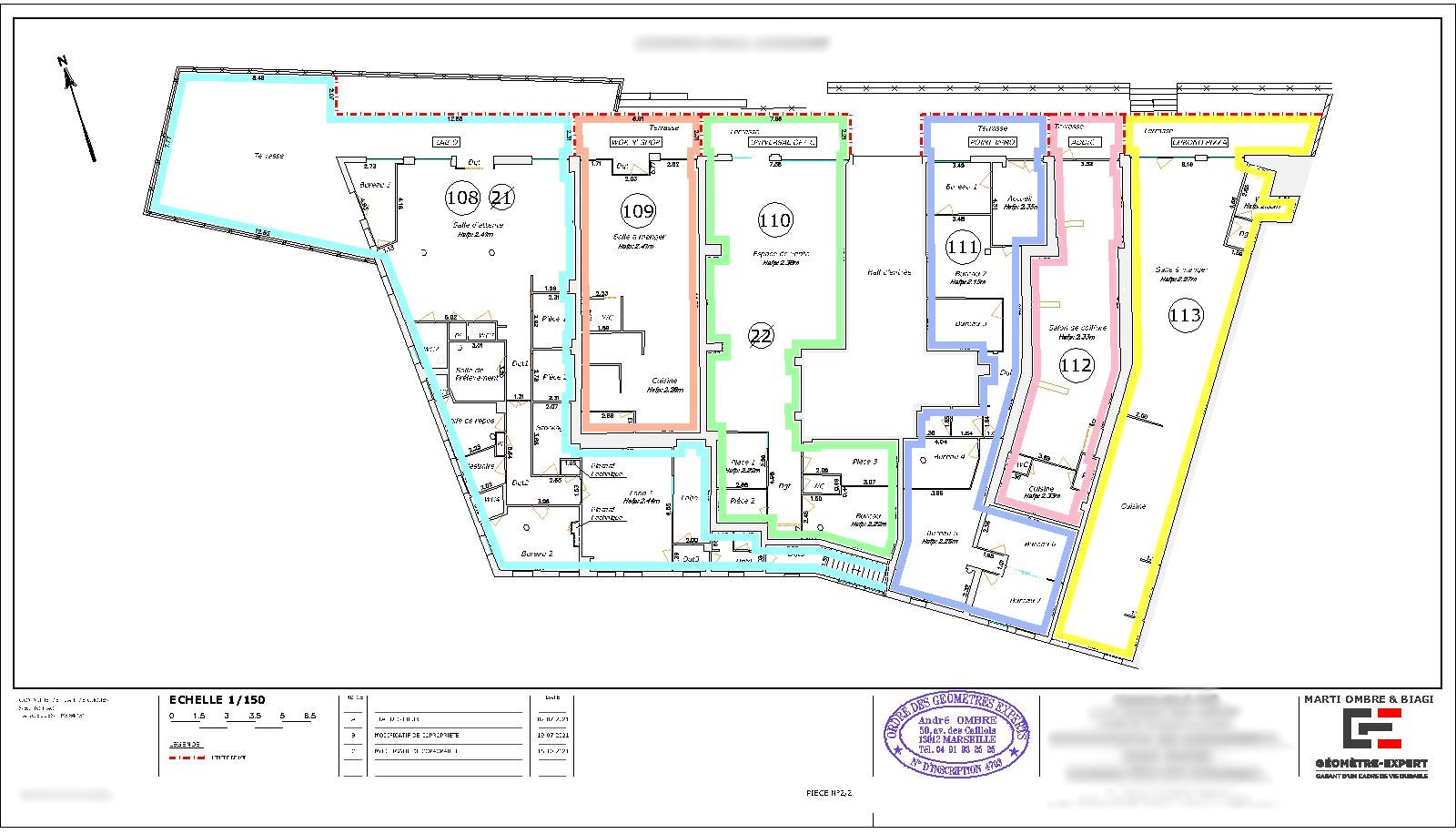 Exemple 1 de modification de copropriété